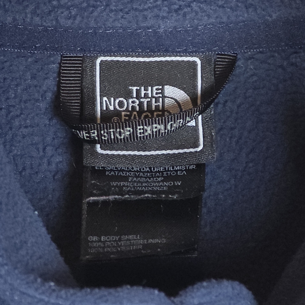 The North Face Women's Blue Fleece Zip Up Jacket Medium Outdoors Athleisure - Picture 7 of 16